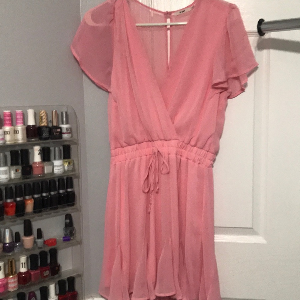 Pink dress